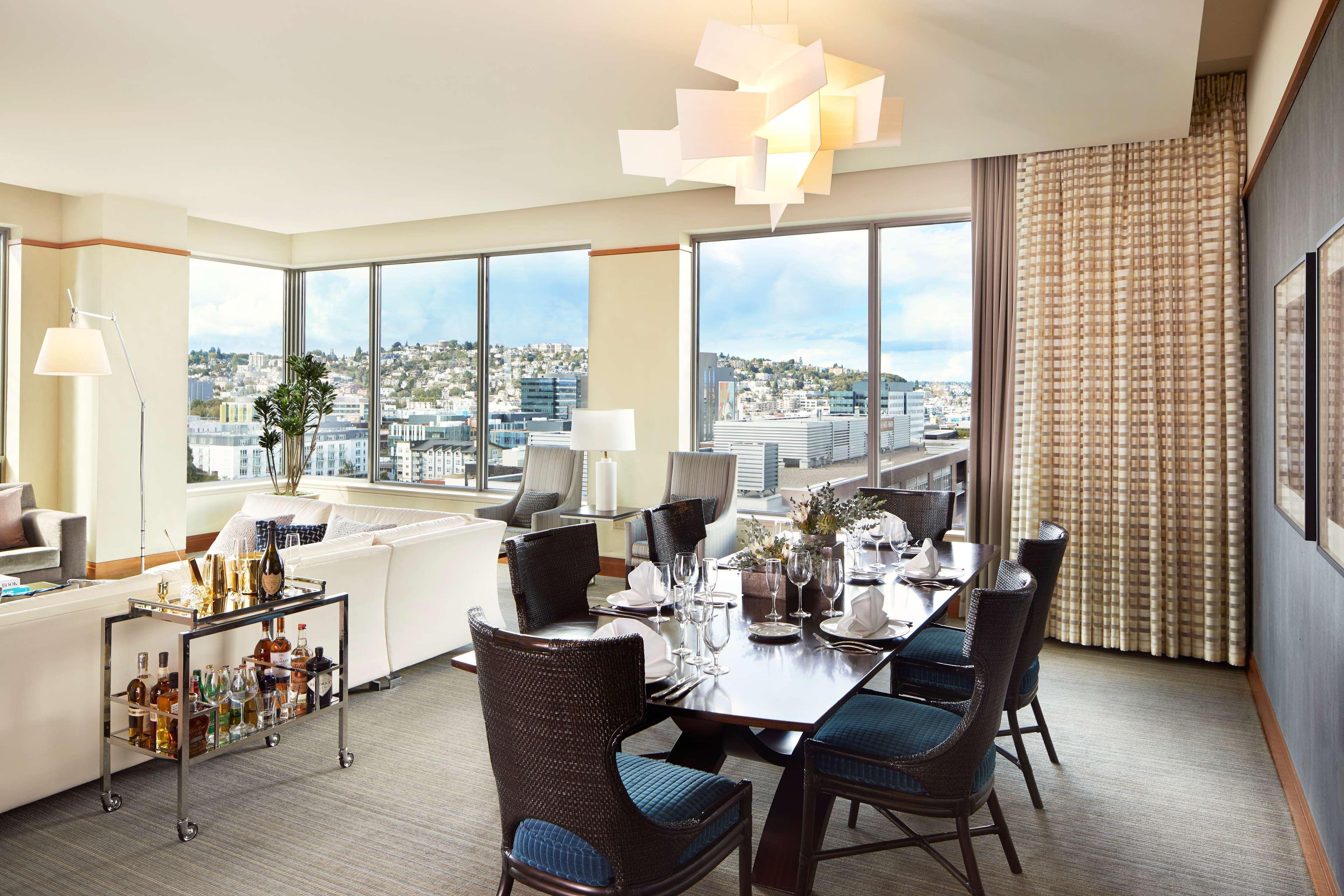 فندق بان باسيفيك سياتل المظهر الخارجي الصورة A dining room at the Four Seasons Hotel