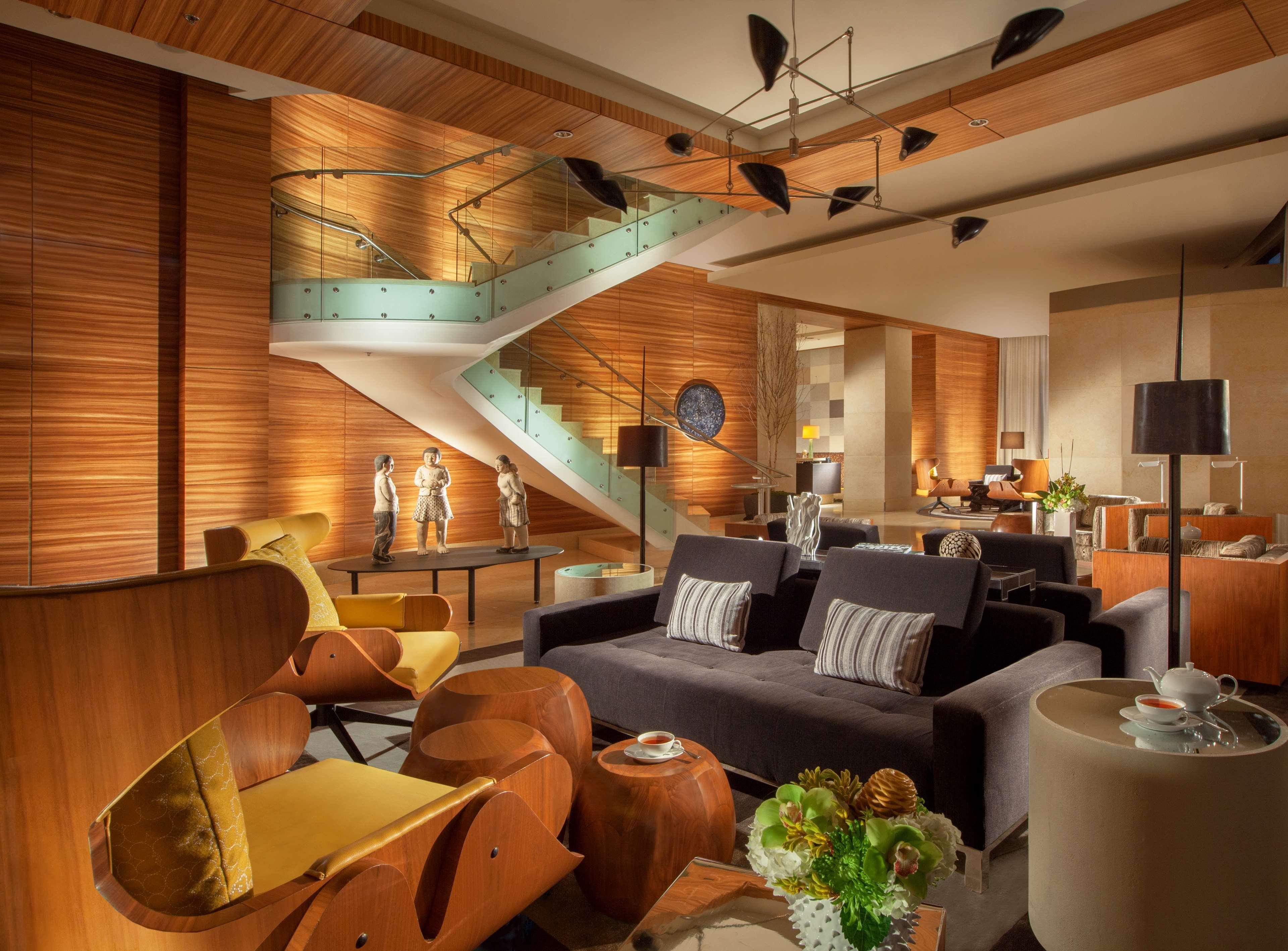 فندق بان باسيفيك سياتل المظهر الخارجي الصورة The Living Room at The Residence