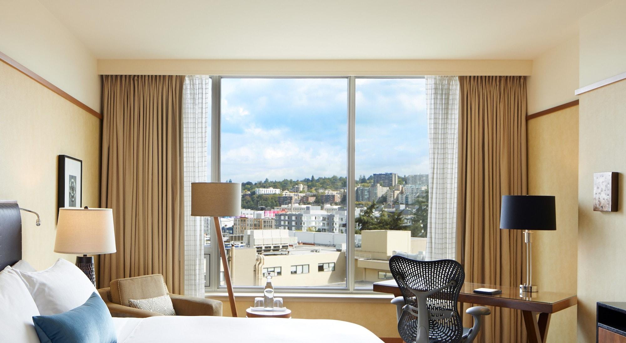 فندق بان باسيفيك سياتل المظهر الخارجي الصورة A guest room at the Hotel George Washington